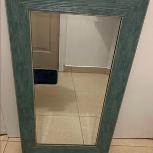 Light green mirror